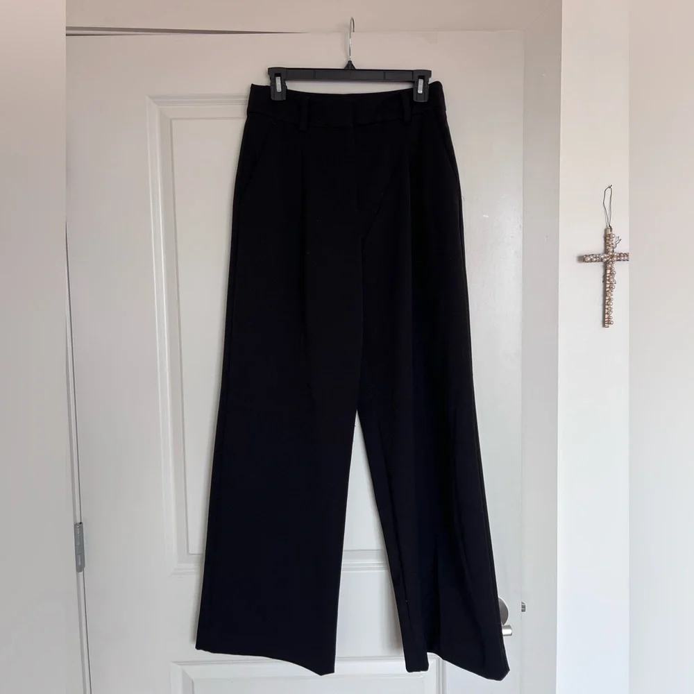 Loft Peyton Black Trouser Pants - Picture 2 of 6